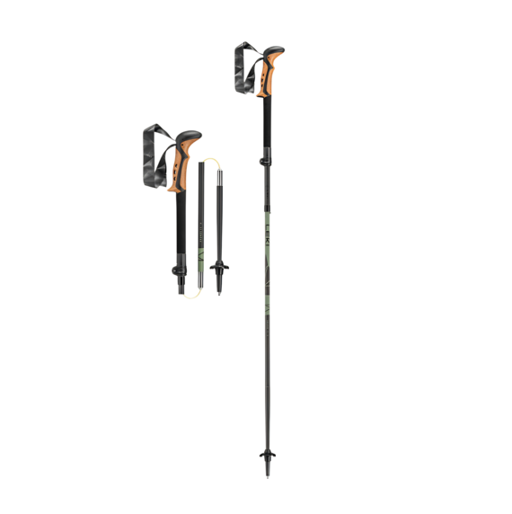 Leki Khumbu FX TA Walking Poles Pair Light Anthracite