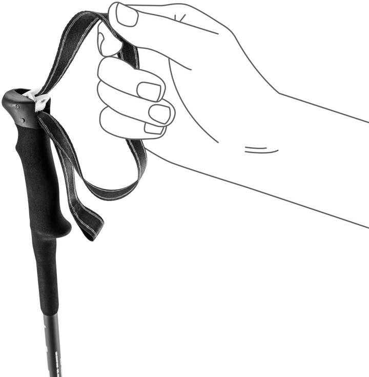 Leki Legacy Lite Pro Trekking Poles White Dark Anthracite