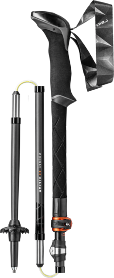 Leki Makalu FX Carbon (Pair) Black Orange Carbon