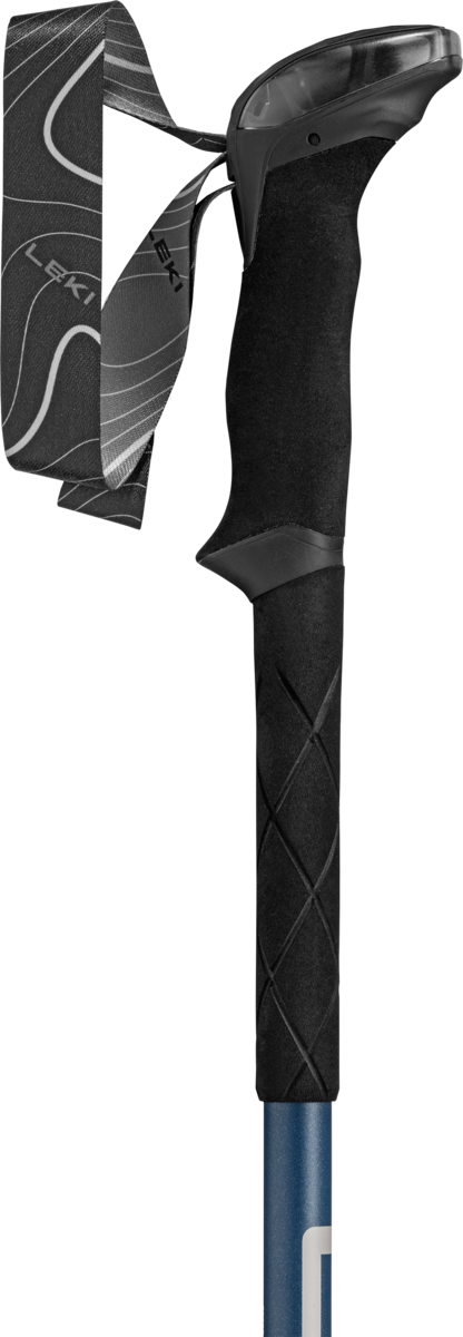 Leki Makalu Trekking Poles Stone Blue Dark Warm Black