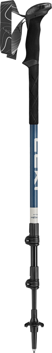 Leki Makalu Trekking Poles Stone Blue Dark Warm Black
