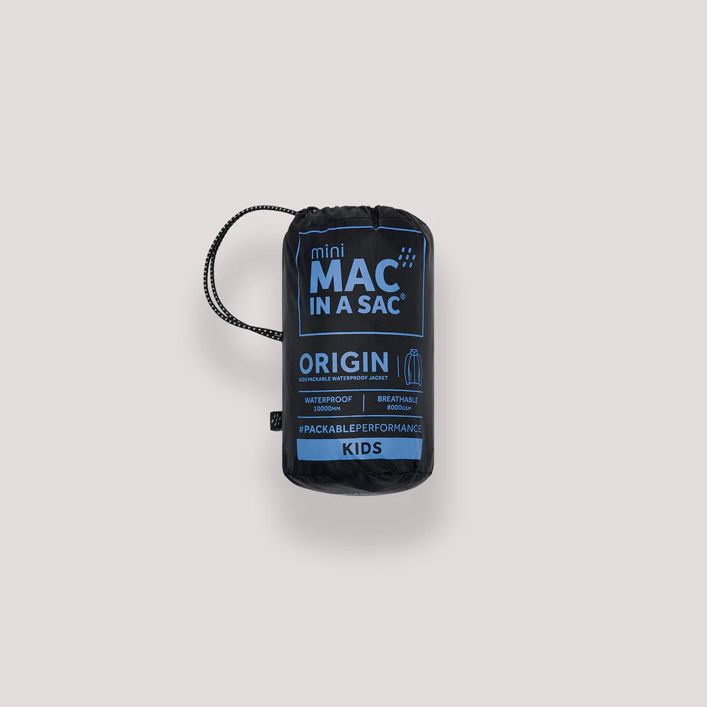 Mac in a Sac Mini Origin Black Waterproof Packaway Jacket