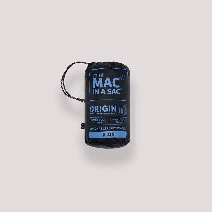 Mac in a Sac Mini Origin Black Waterproof Packaway Jacket