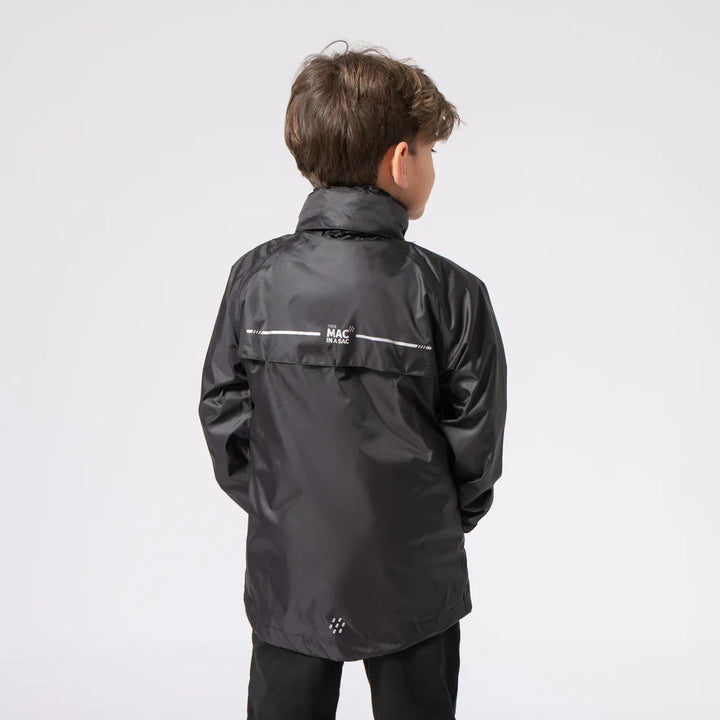 Mac in a Sac Mini Origin Black Waterproof Packaway Jacket