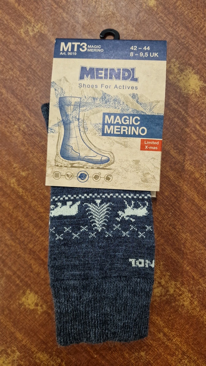 Meindl MT3 Christmas Socks Grey