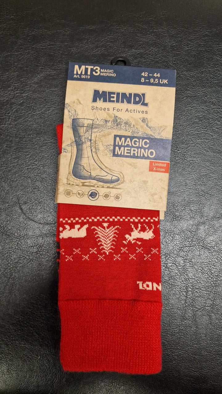 Meindl MT3 Christmas Socks Red