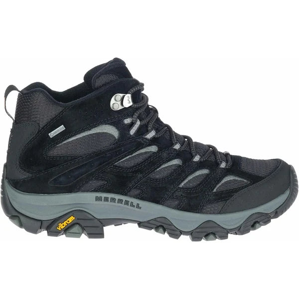 Merrell Moab 3 Mid Gtx Mens Black Grey