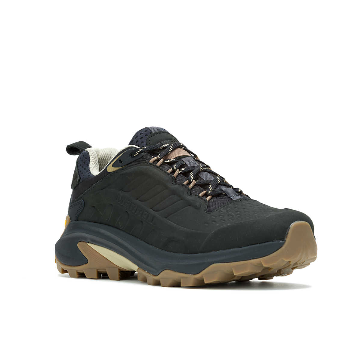 Merrell Moab Speed 2 Leather Black Waterproof Womens Black