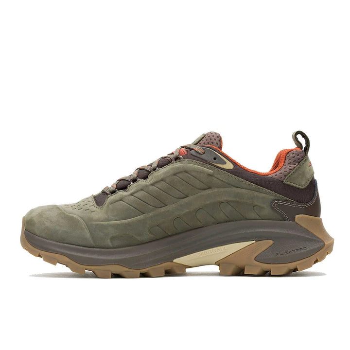 Merrell Moab Speed 2 Leather Waterproof Shoe Olive