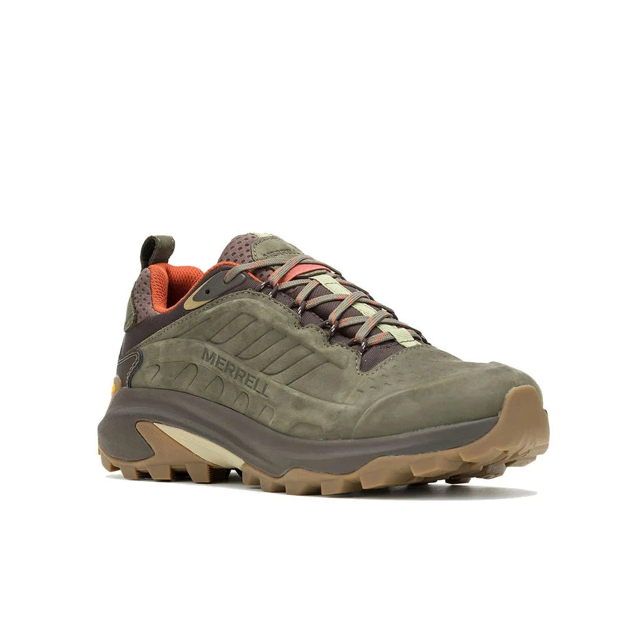 Merrell Moab Speed 2 Leather Waterproof Shoe Olive