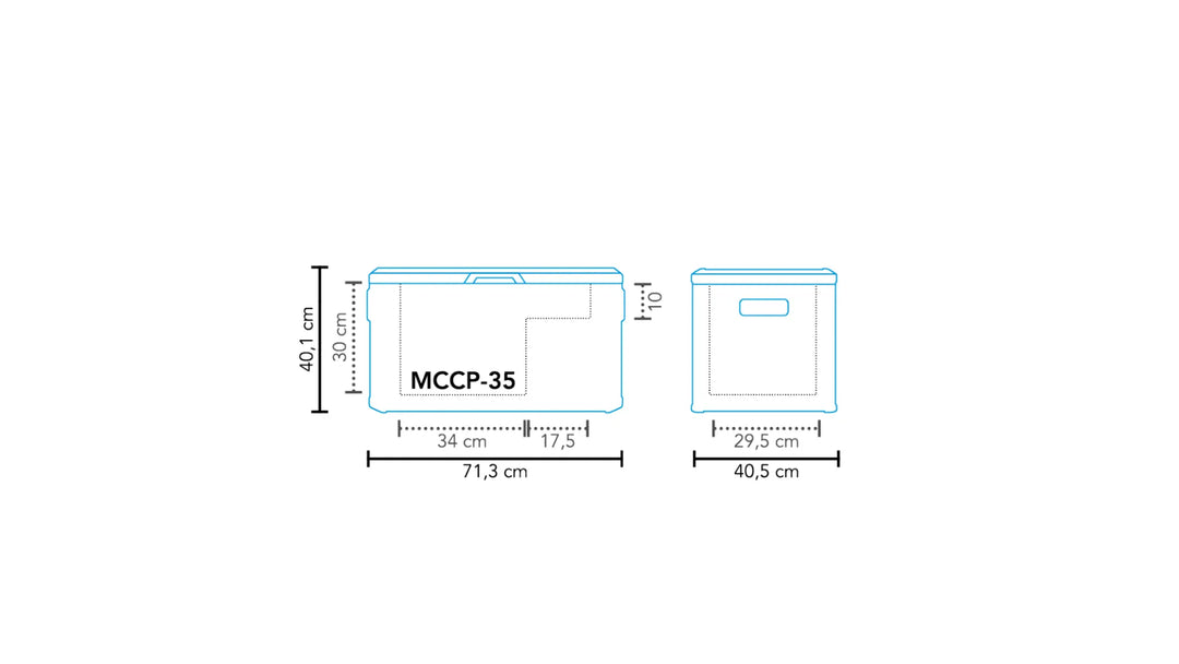 Mestic Compressor Cool Box Mccp 35 Ac Dc