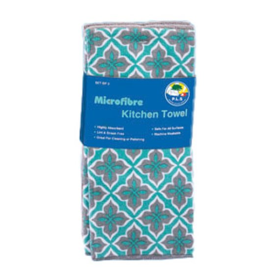 Microfibre Kitchen Cloth 40x60 - 3PK