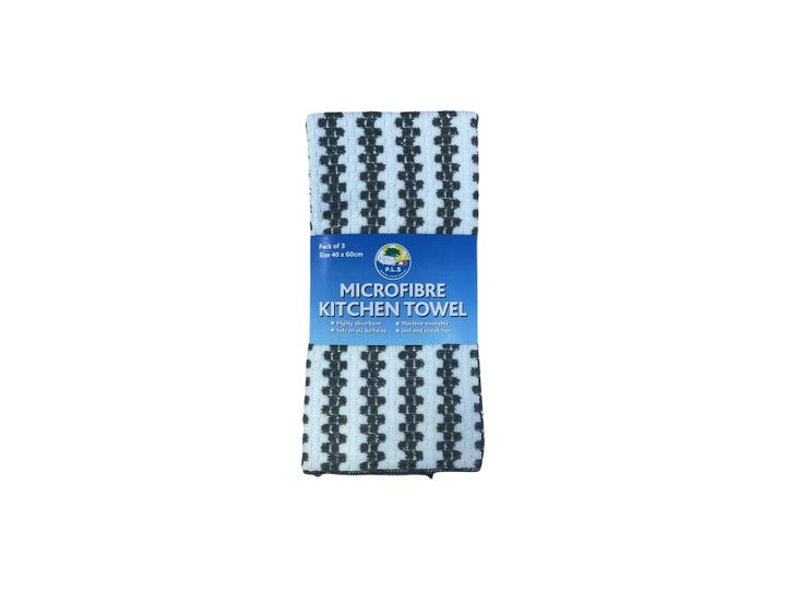 Microfibre Kitchen Cloth 40x60 - 3PK