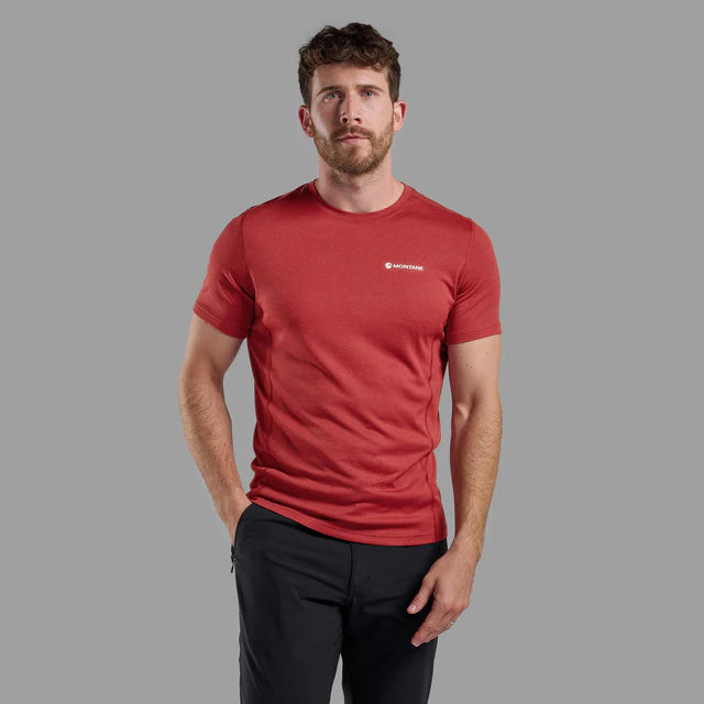 Montane Mens Dart T Shirt Dark Maple