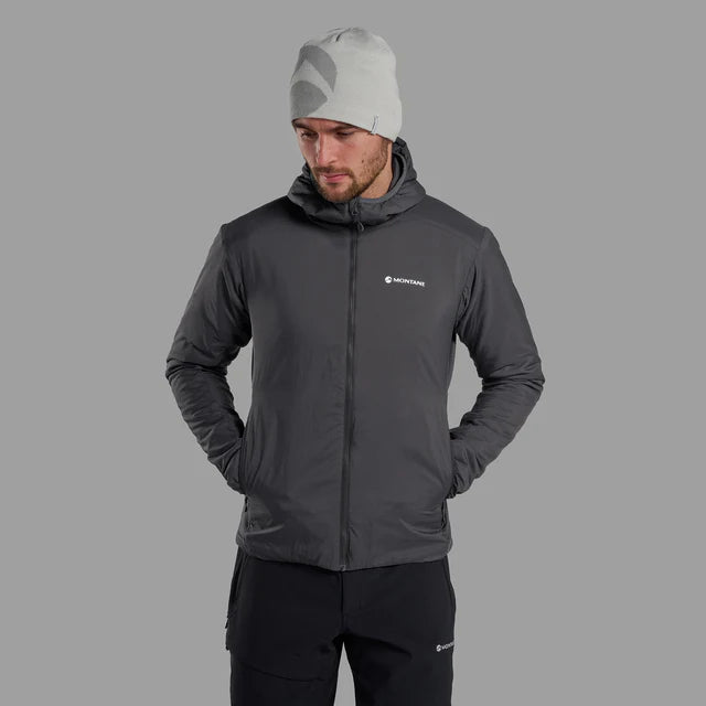 Montane Mens Sirocco Hooded Insulated Jacket Midnight Grey