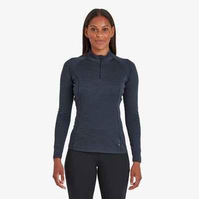 Montane Womens Dart Zip Neck T Shirt