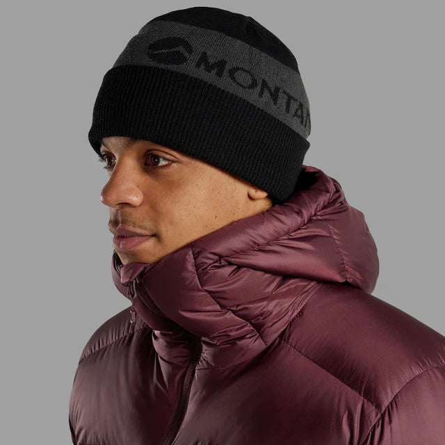 Montane Logo Cuffed Beanie Black