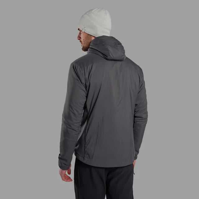 Montane Mens Sirocco Hooded Insulated Jacket Midnight Grey