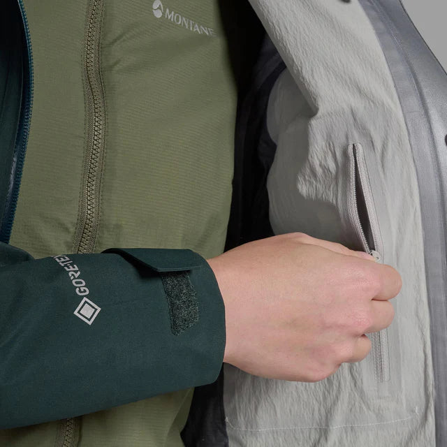Montane Womens Phase Waterproof Jacket Deep Forest