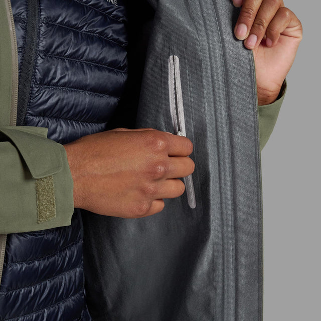 Montane Womens Spirit Long Waterproof Jacket Caper