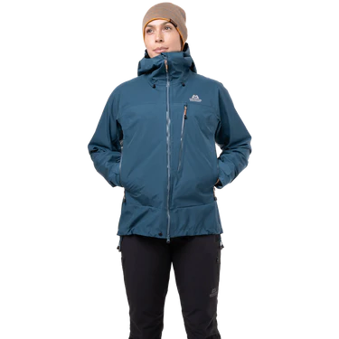 Mountain Equipment Makalu Womens Jacket Majolica Blue