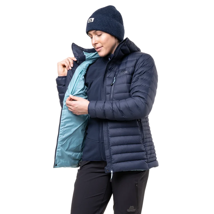 Mountain Equipment Earthrise Hooded Womens Jacket Cosmos