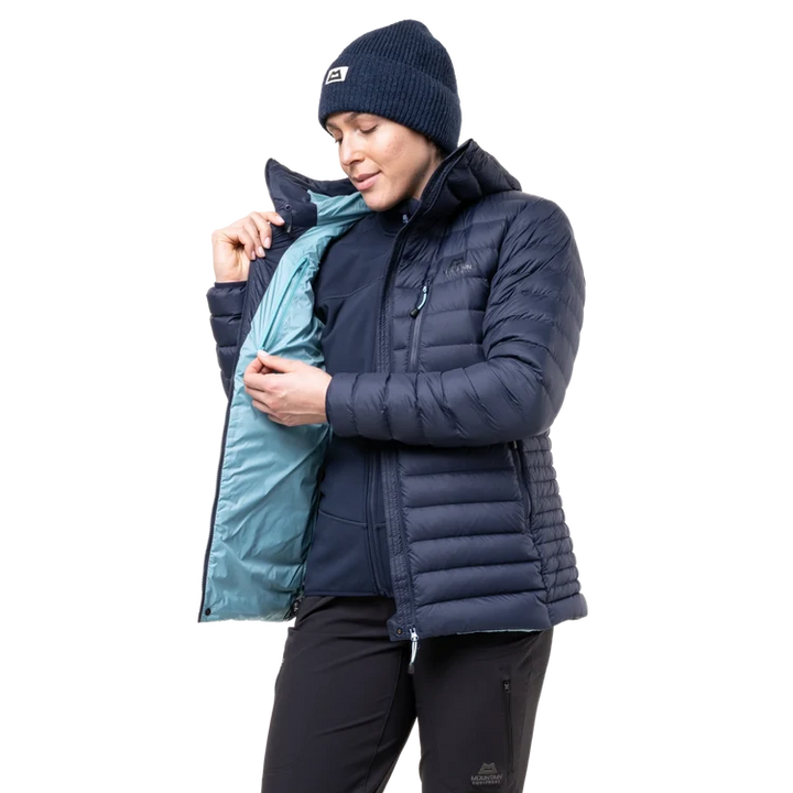 Mountain Equipment Earthrise Hooded Womens Jacket Cosmos