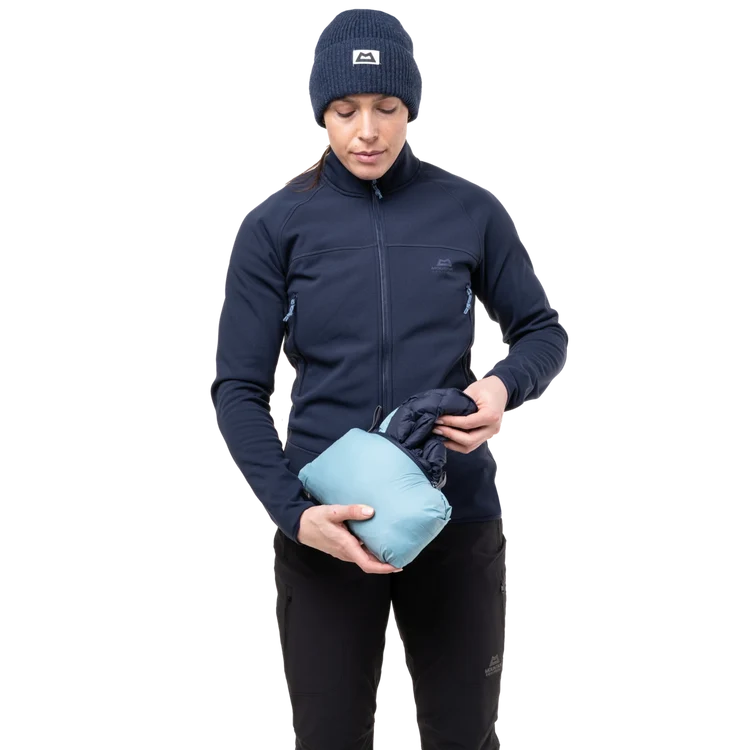 Mountain Equipment Earthrise Hooded Womens Jacket Cosmos