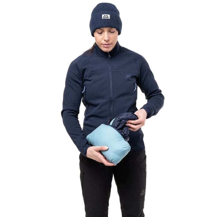 Mountain Equipment Earthrise Hooded Womens Jacket Cosmos