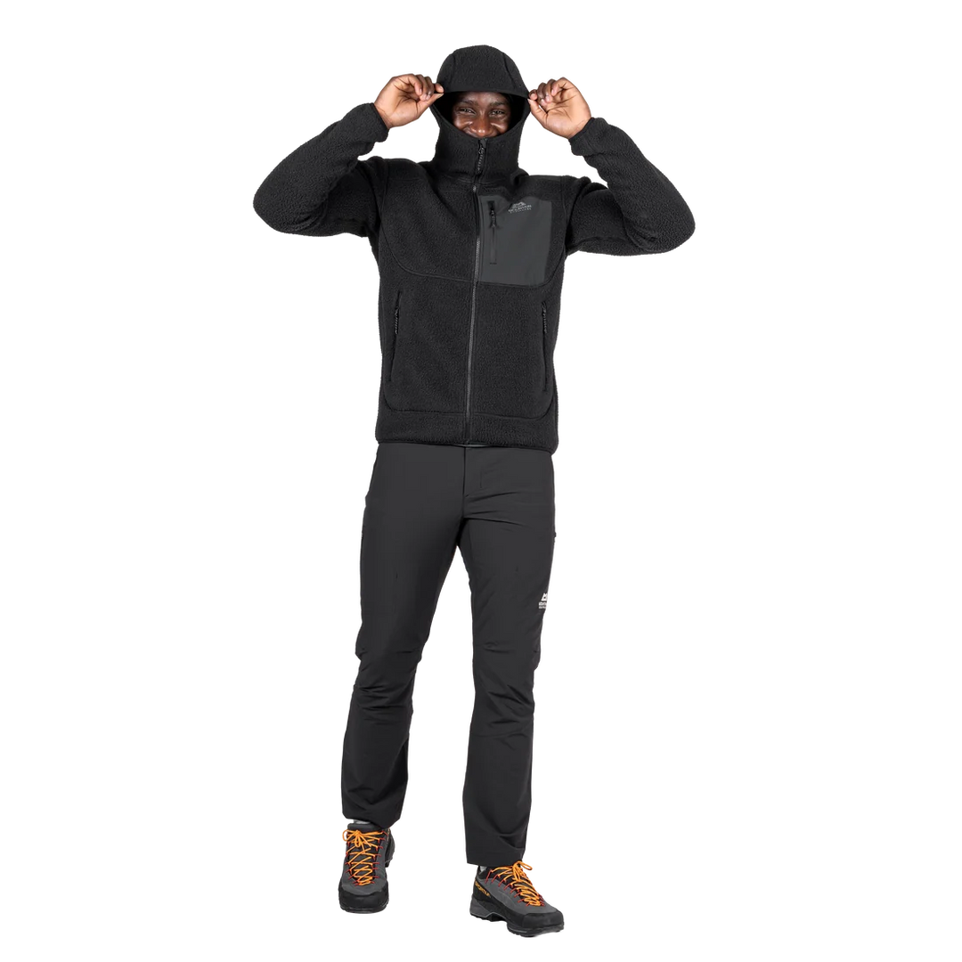 Mountain Equipment Highpile Hooded Mens Jacket Black