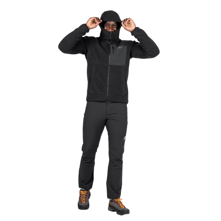 Mountain Equipment Highpile Hooded Mens Jacket Black
