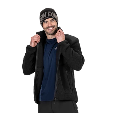 Mountain Equipment Highpile Mens Jacket Anvil Grey Black