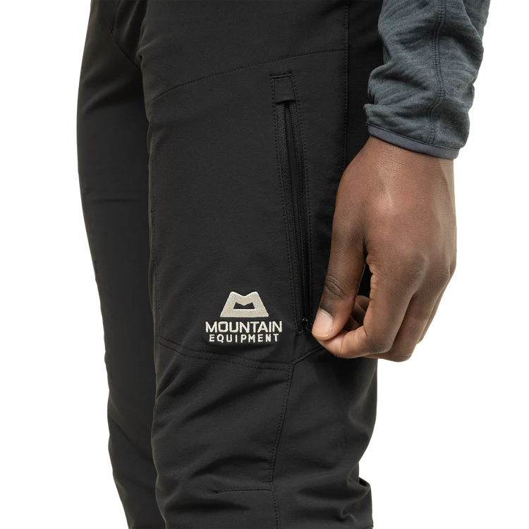 Mountain Equipment Ibex Mountain Mens Pant Black Regular Leg