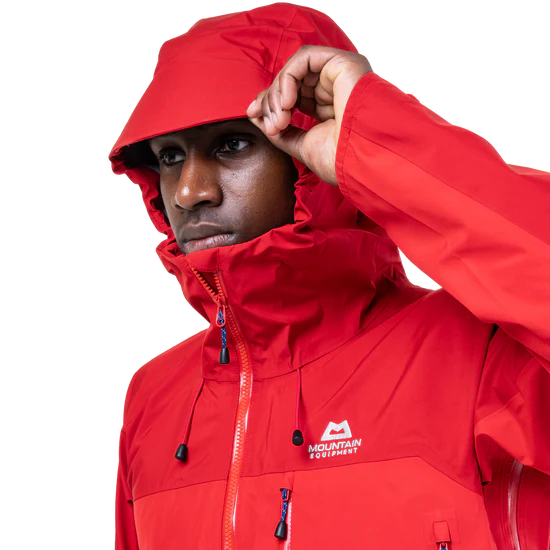 Mountain Equipment Makalu Mens Jacket Imperial Red Crimson