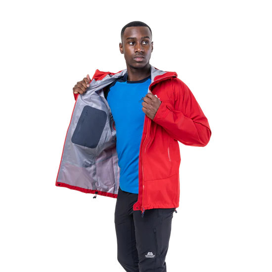 Mountain Equipment Makalu Mens Jacket Imperial Red Crimson