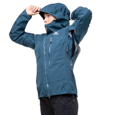 Mountain Equipment Makalu Womens Jacket Majolica Blue