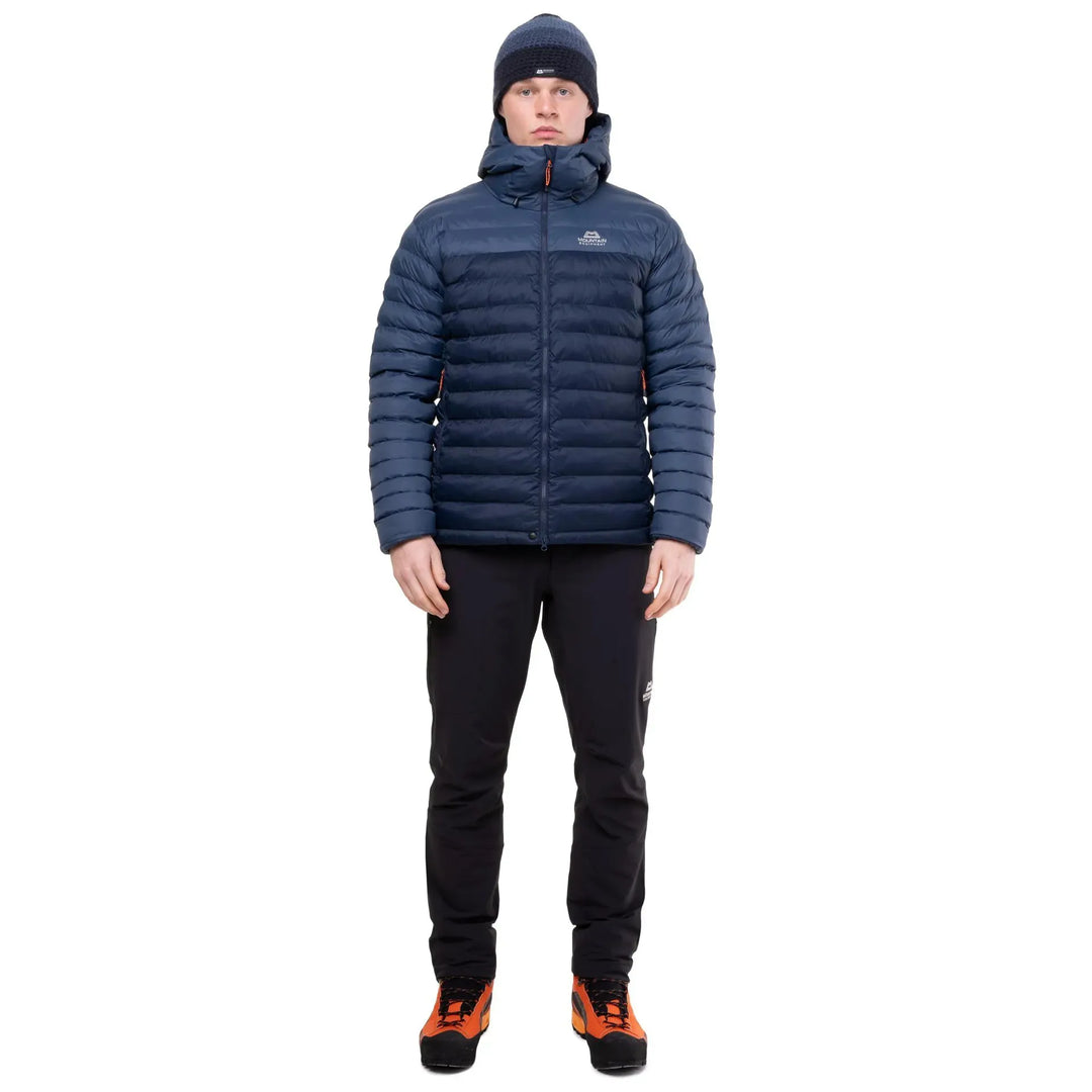 Mountain Equipment Superflux Hooded Mens Jacket Cosmos Dusk