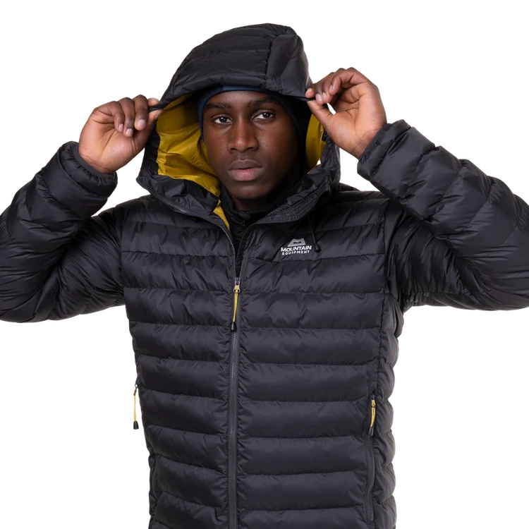 Mountain Equipment Superflux Hooded Mens Jacket Obsidian