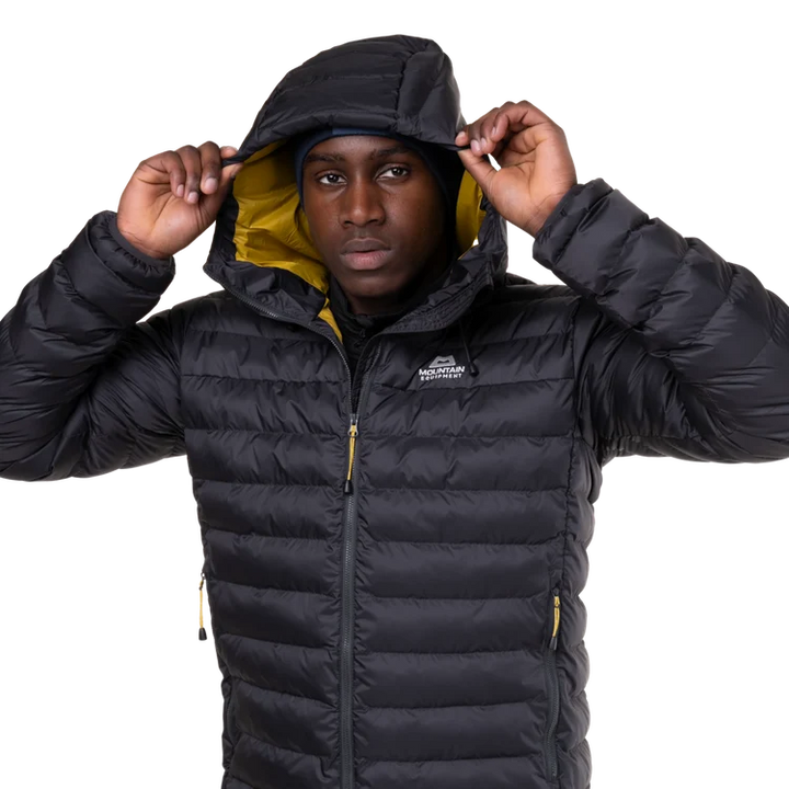 Mountain Equipment Superflux Hooded Mens Jacket Obsidian