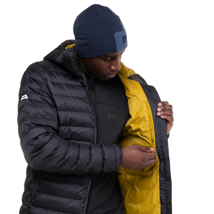 Mountain Equipment Superflux Hooded Mens Jacket Obsidian