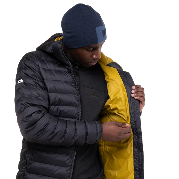 Mountain Equipment Superflux Hooded Mens Jacket Obsidian