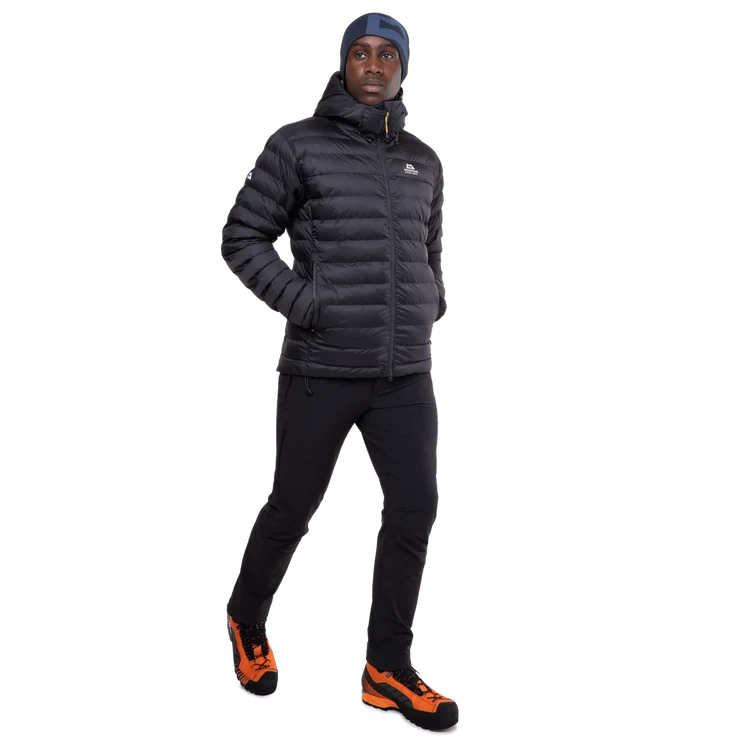 Mountain Equipment Superflux Hooded Mens Jacket Obsidian