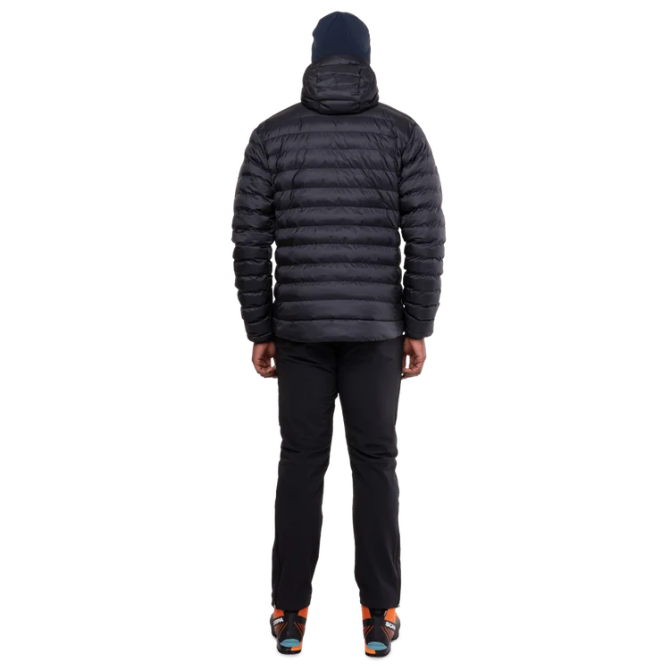 Mountain Equipment Superflux Hooded Mens Jacket Obsidian