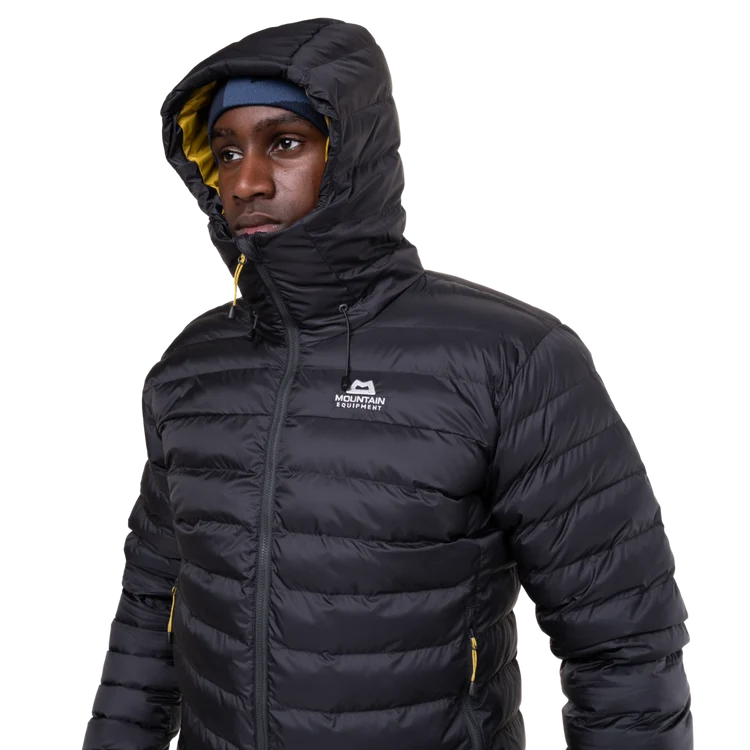 Mountain Equipment Superflux Hooded Mens Jacket Obsidian