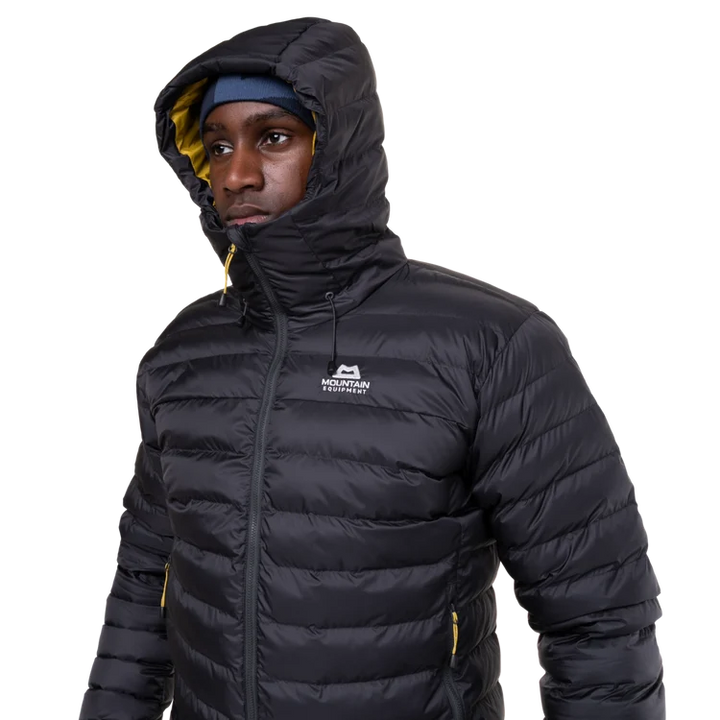 Mountain Equipment Superflux Hooded Mens Jacket Obsidian