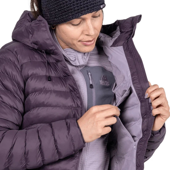 Mountain Equipment Superflux Hooded Womens Jacket Nightshade