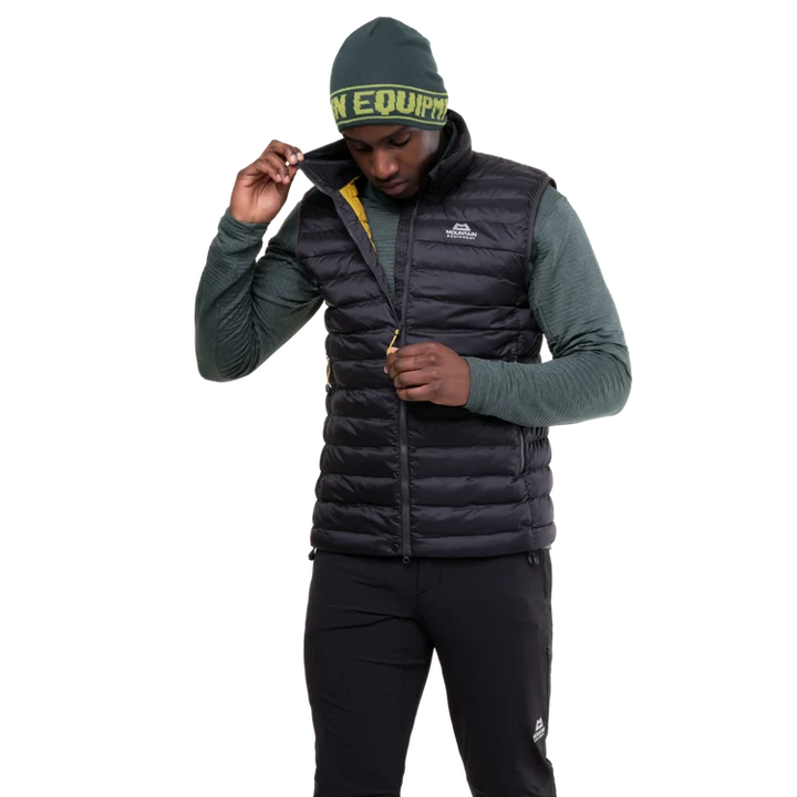 Mountain Equipment Superflux Mens Vest Obsidian