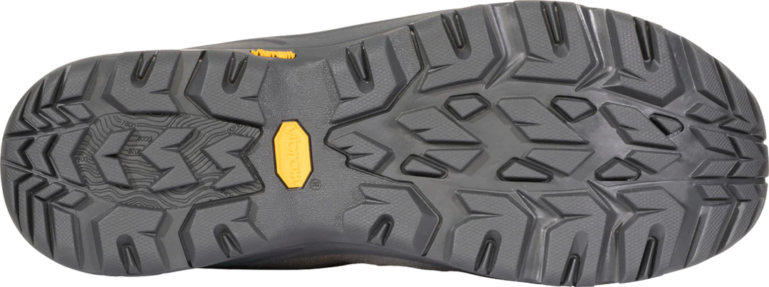 Oboz Mens Sawtooth Ascent Low Waterproof Charcoal
