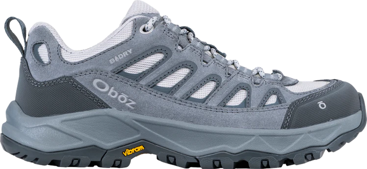 Oboz Womens Sawtooth Ascent Low Waterproof Gray Owl