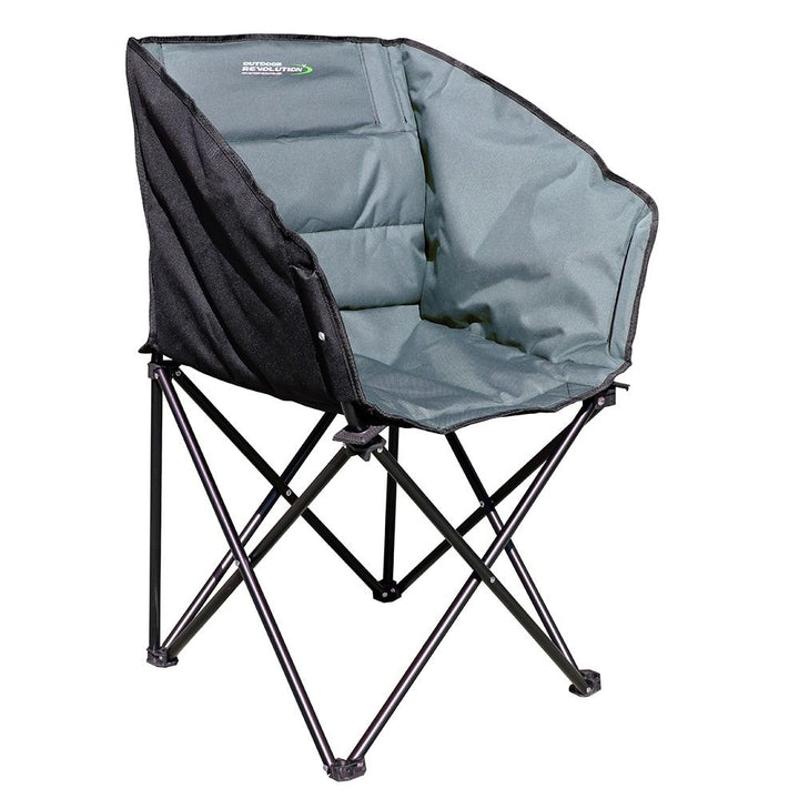 Outdoor Revolution Tub Chair Grey & Black